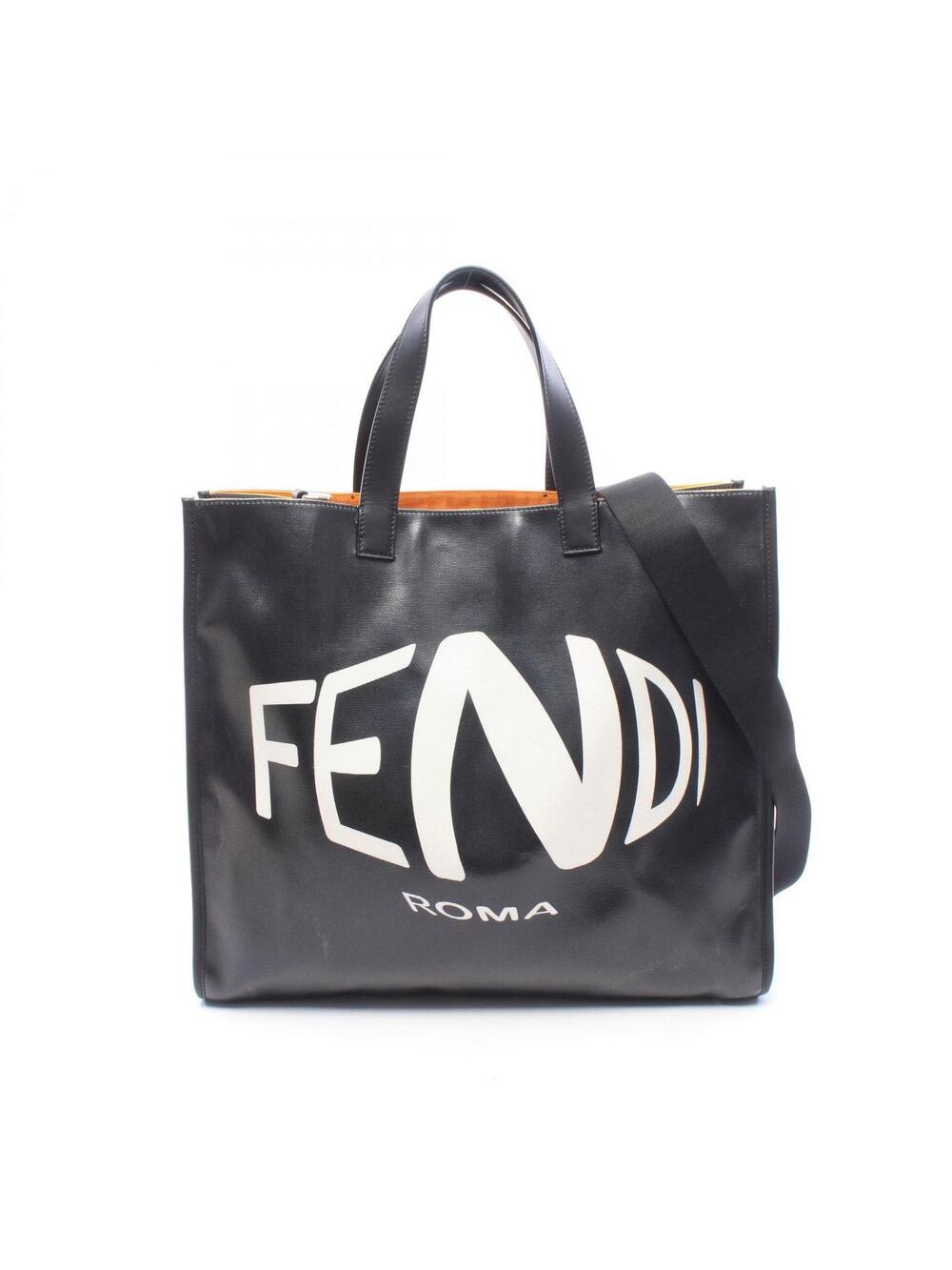 Fendi Shoulder Tote Bag Pvc Coated #346581F11B